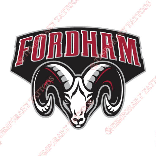 Fordham Rams Customize Temporary Tattoos Stickers NO.4409